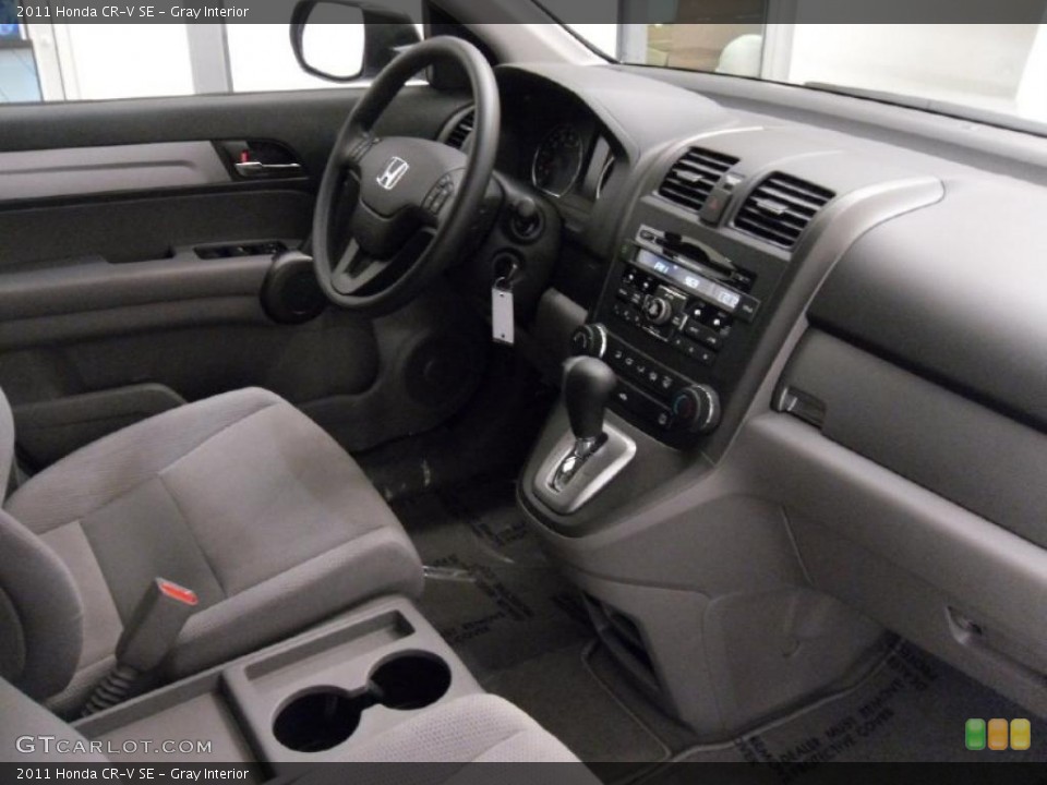 Gray Interior Dashboard for the 2011 Honda CR-V SE #39525857