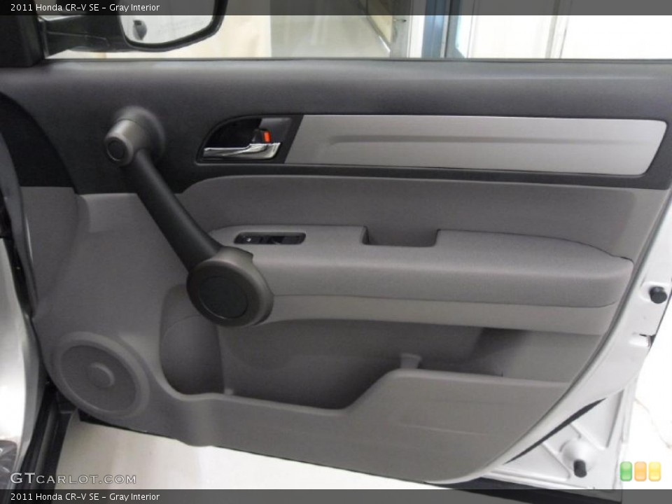 Gray Interior Door Panel for the 2011 Honda CR-V SE #39525877