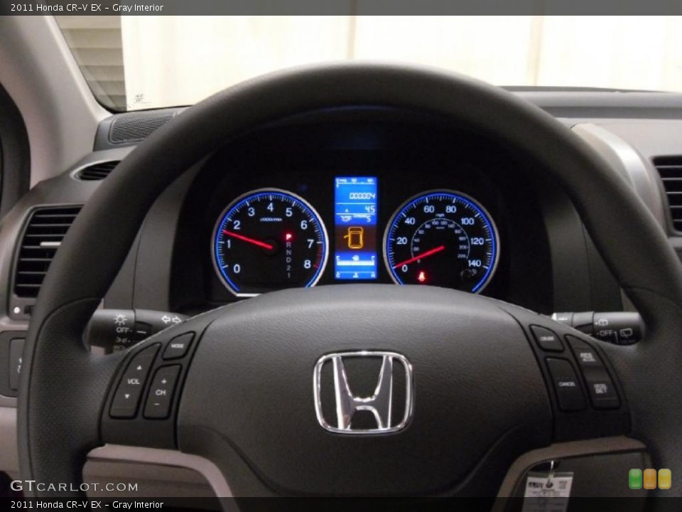 Gray Interior Steering Wheel for the 2011 Honda CR-V EX #39526737