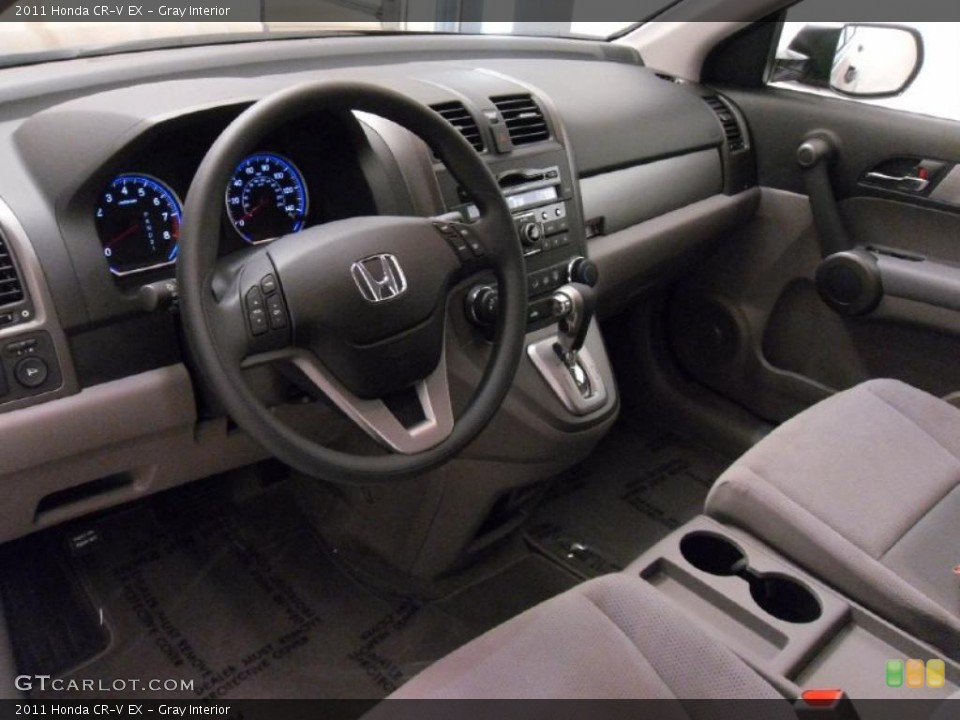 Gray Interior Photo for the 2011 Honda CR-V EX #39527025