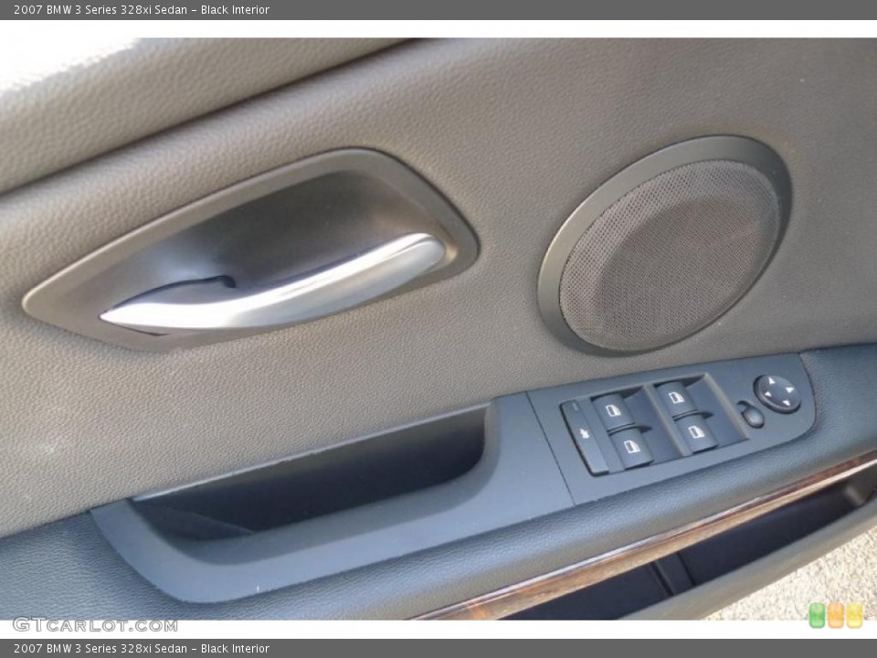 Black Interior Controls for the 2007 BMW 3 Series 328xi Sedan #39527043