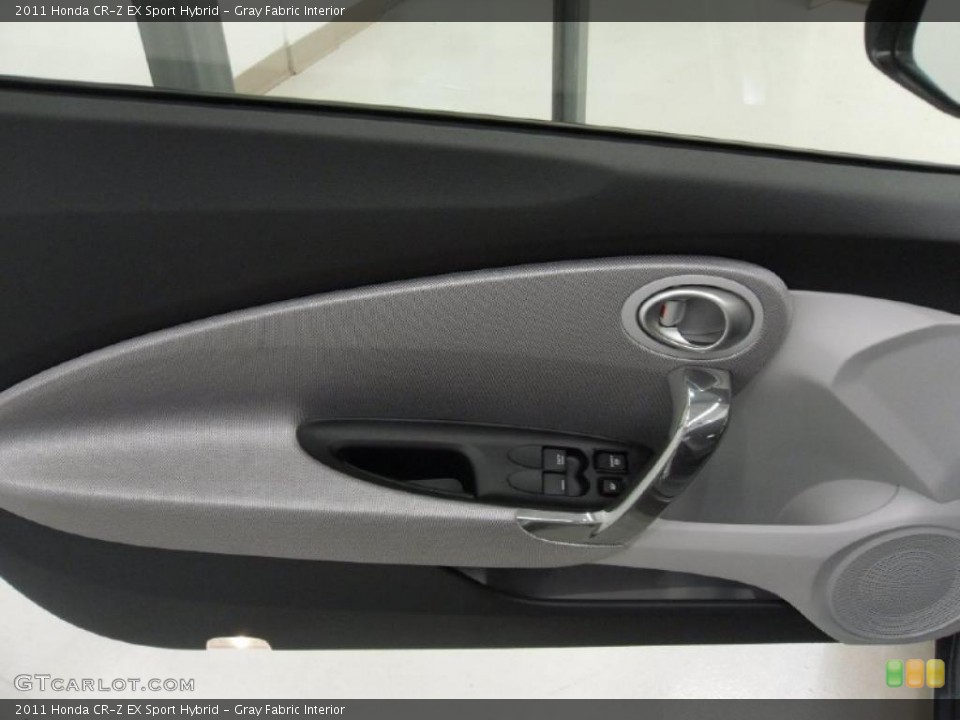 Gray Fabric Interior Door Panel for the 2011 Honda CR-Z EX Sport Hybrid #39528589