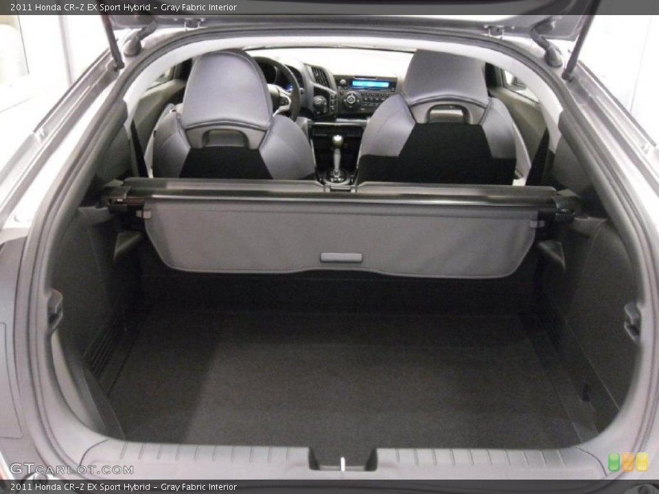 Gray Fabric Interior Trunk for the 2011 Honda CR-Z EX Sport Hybrid #39528721