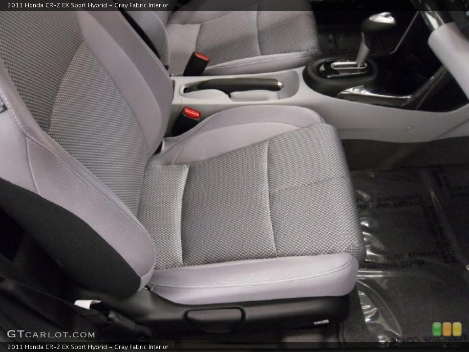 Gray Fabric Interior Photo for the 2011 Honda CR-Z EX Sport Hybrid #39528761