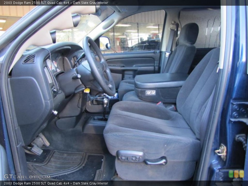 Dark Slate Gray Interior Photo for the 2003 Dodge Ram 2500 SLT Quad Cab 4x4 #39529461