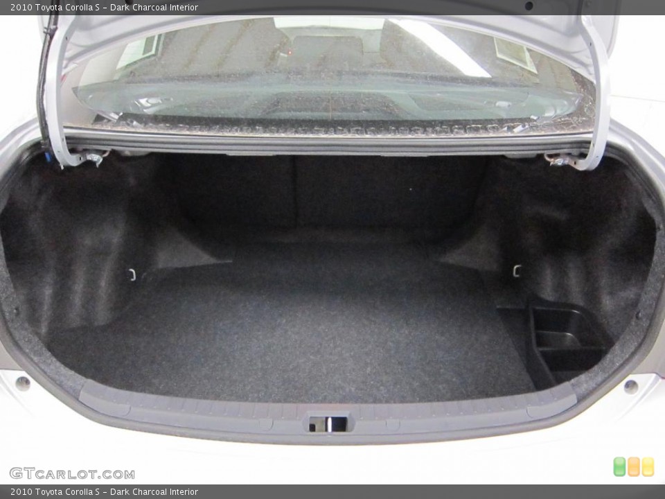 Dark Charcoal Interior Trunk for the 2010 Toyota Corolla S #39530205