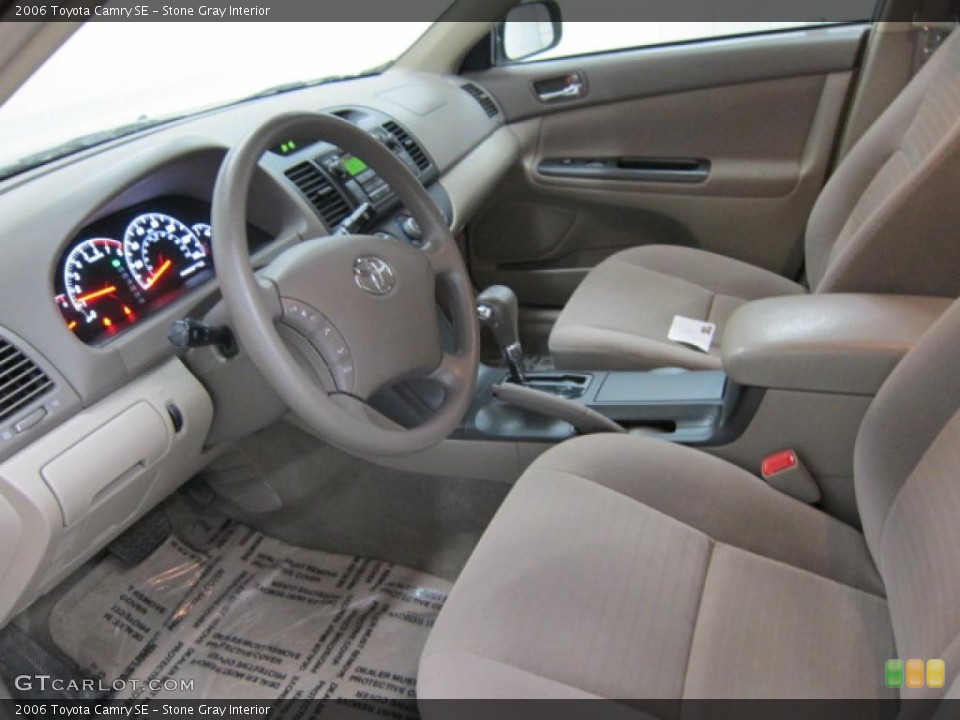 Stone Gray Interior Prime Interior for the 2006 Toyota Camry SE #39530685
