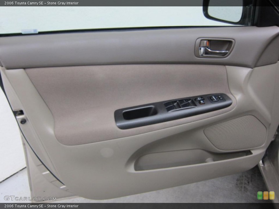 Stone Gray Interior Door Panel for the 2006 Toyota Camry SE #39530709