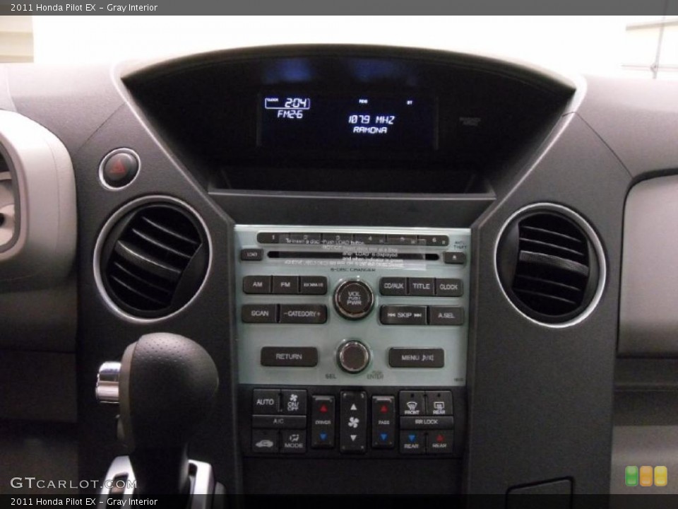 Gray Interior Controls for the 2011 Honda Pilot EX #39531033