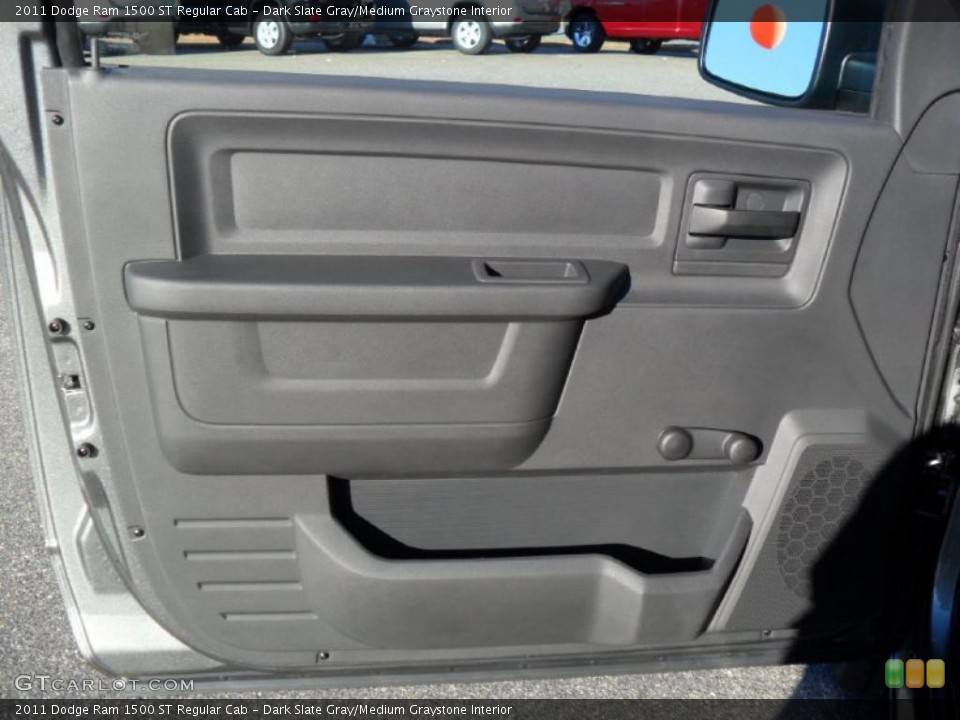 Dark Slate Gray/Medium Graystone Interior Door Panel for the 2011 Dodge Ram 1500 ST Regular Cab #39533549