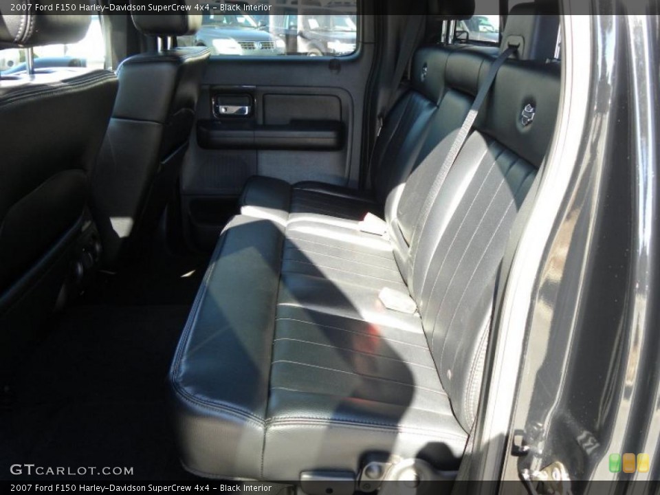 Black Interior Photo for the 2007 Ford F150 Harley-Davidson SuperCrew 4x4 #39534129