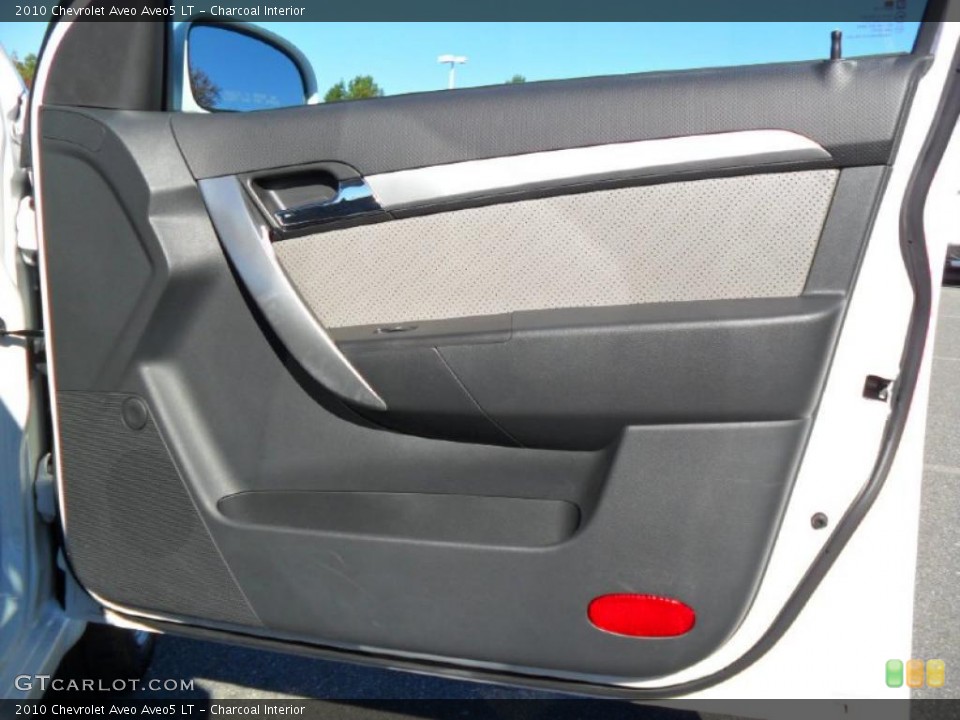 Charcoal Interior Door Panel for the 2010 Chevrolet Aveo Aveo5 LT #39536265