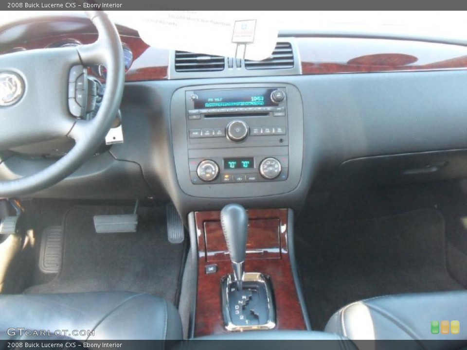 Ebony Interior Controls for the 2008 Buick Lucerne CXS #39537034