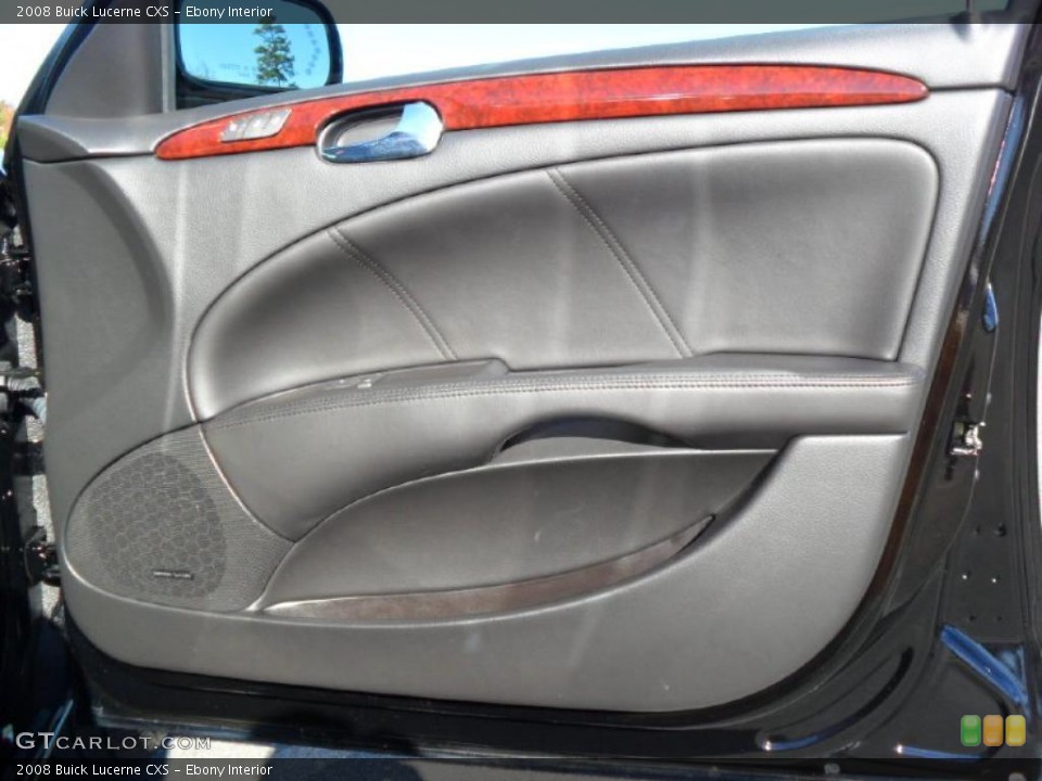Ebony Interior Door Panel for the 2008 Buick Lucerne CXS #39537133