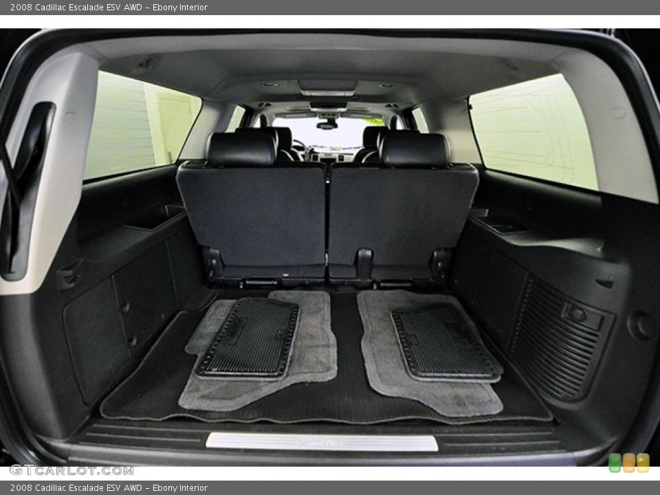 Ebony Interior Trunk for the 2008 Cadillac Escalade ESV AWD #39537785