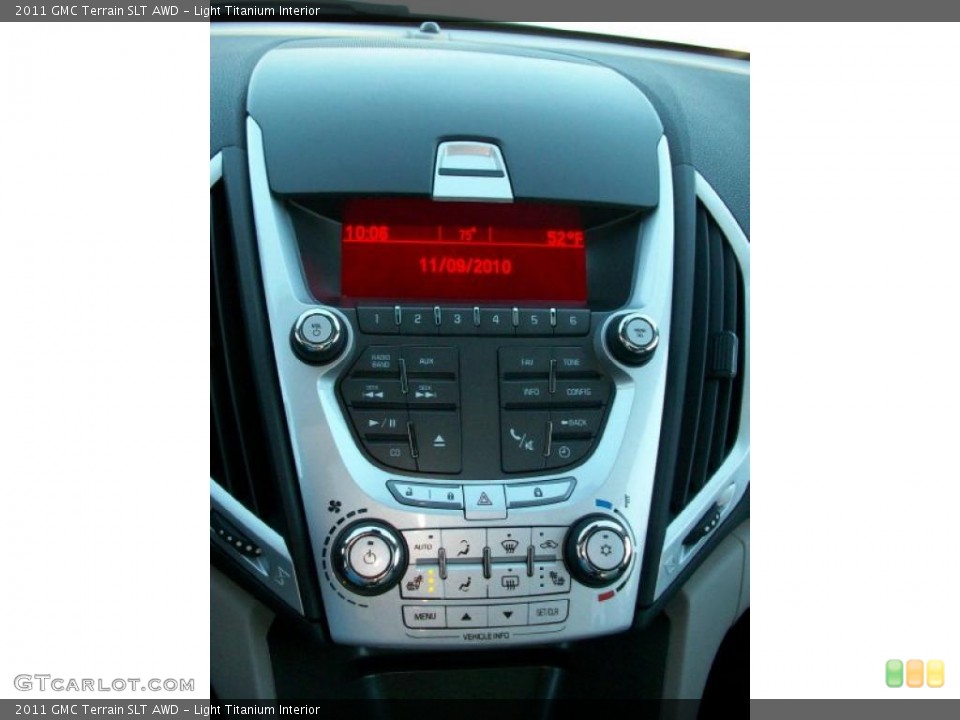 Light Titanium Interior Controls for the 2011 GMC Terrain SLT AWD #39539434