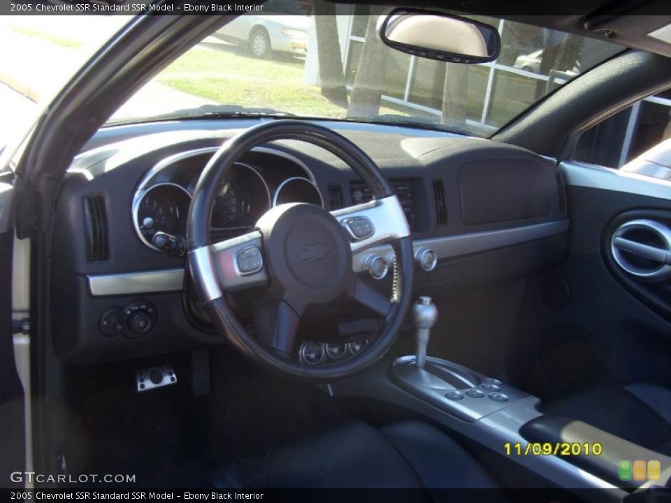 Ebony Black Interior Dashboard for the 2005 Chevrolet SSR  #39540794