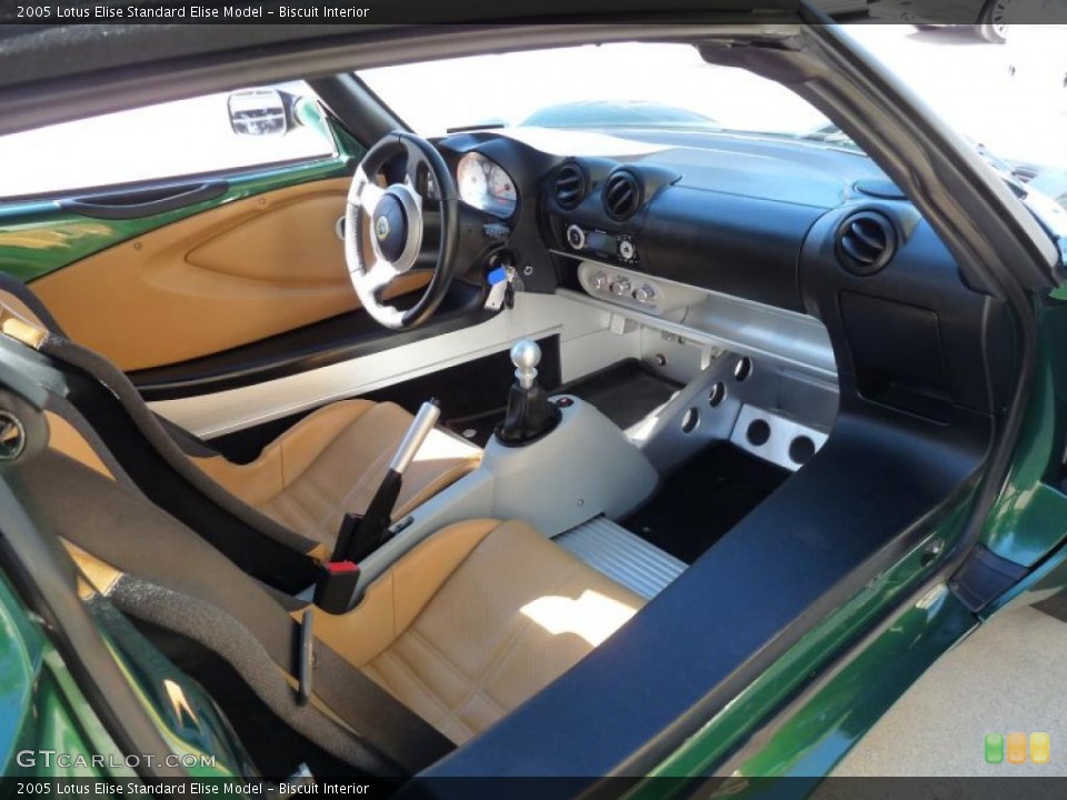 Biscuit Interior Photo for the 2005 Lotus Elise  #39542530