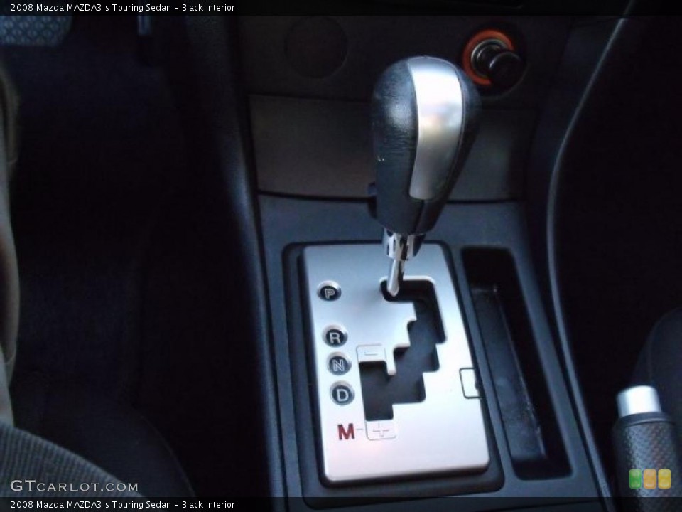 Black Interior Transmission for the 2008 Mazda MAZDA3 s Touring Sedan #39542934