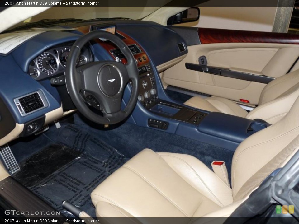 Sandstorm Interior Prime Interior for the 2007 Aston Martin DB9 Volante #39543010