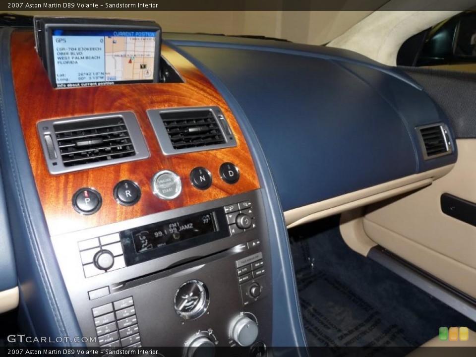 Sandstorm Interior Controls for the 2007 Aston Martin DB9 Volante #39543186