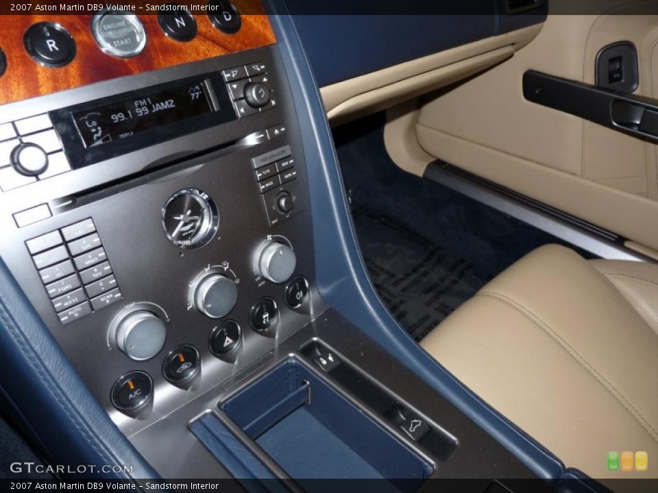 Sandstorm Interior Controls for the 2007 Aston Martin DB9 Volante #39543202