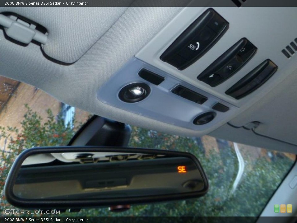 Gray Interior Controls for the 2008 BMW 3 Series 335i Sedan #39544150