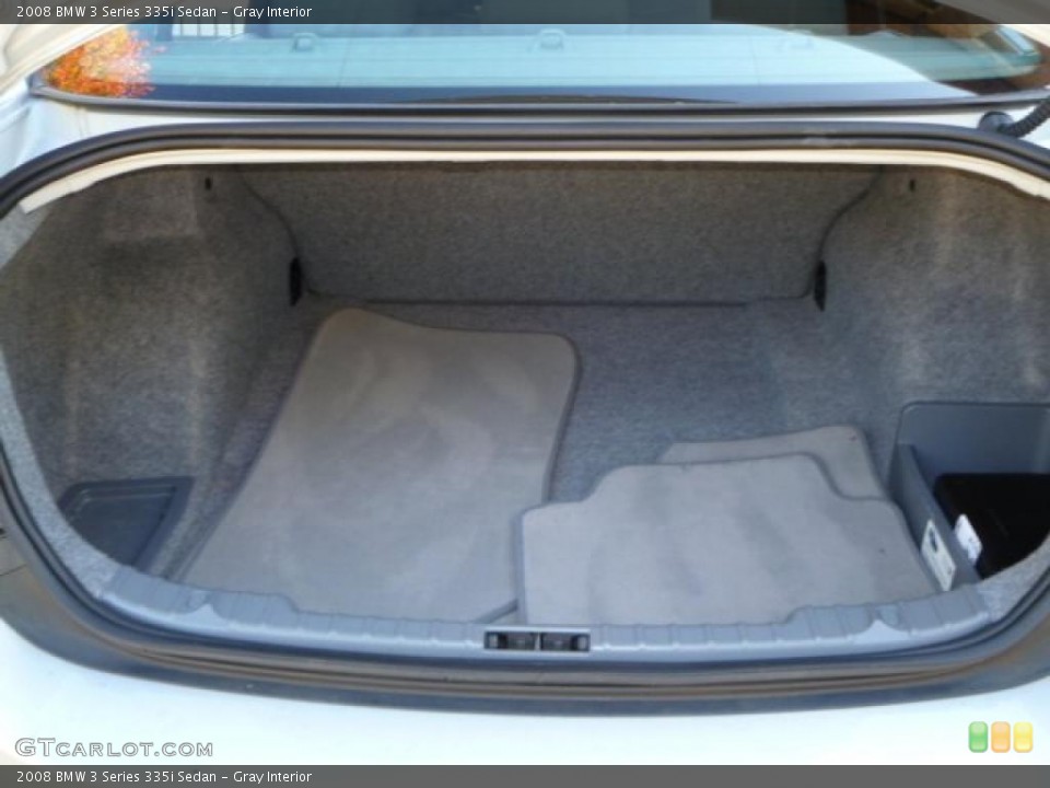 Gray Interior Trunk for the 2008 BMW 3 Series 335i Sedan #39544166
