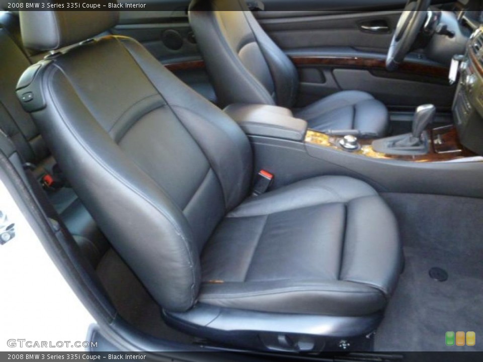 Black Interior Photo for the 2008 BMW 3 Series 335i Coupe #39544450