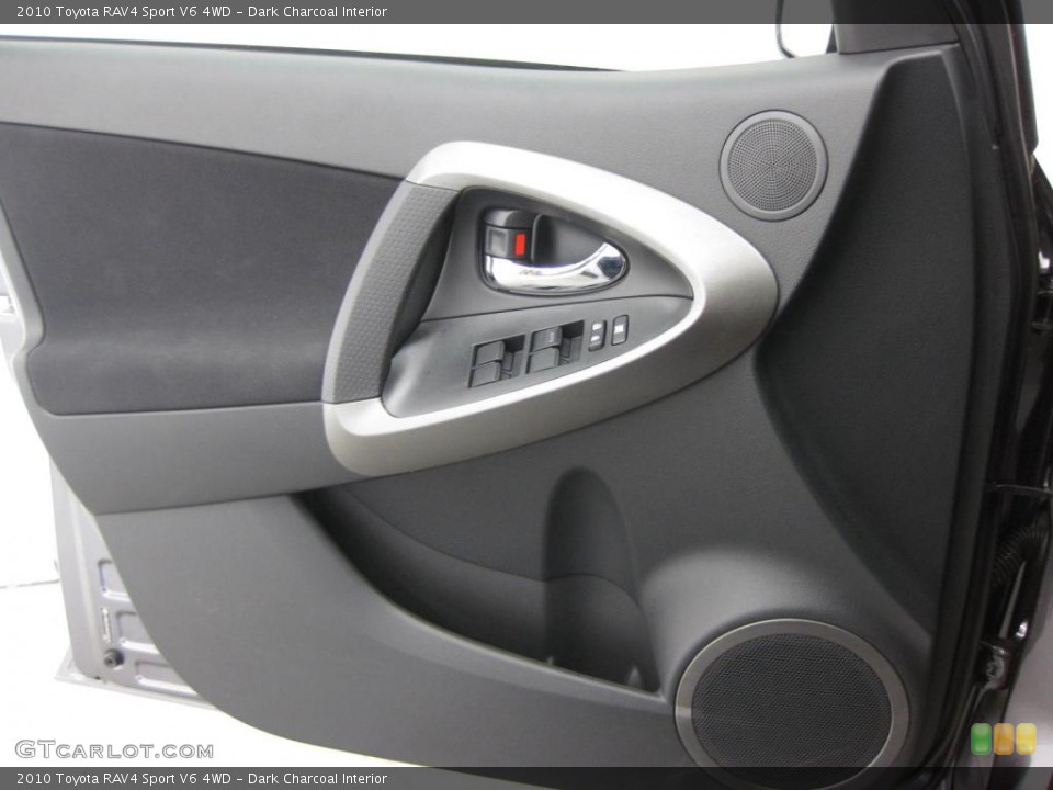 Dark Charcoal Interior Door Panel for the 2010 Toyota RAV4 Sport V6 4WD #39544646