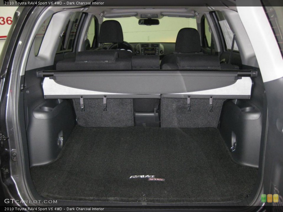 Dark Charcoal Interior Trunk for the 2010 Toyota RAV4 Sport V6 4WD #39544706