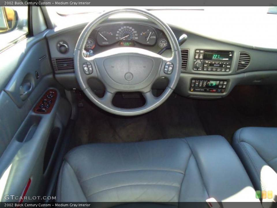 Medium Gray Interior Dashboard for the 2002 Buick Century Custom #39548414