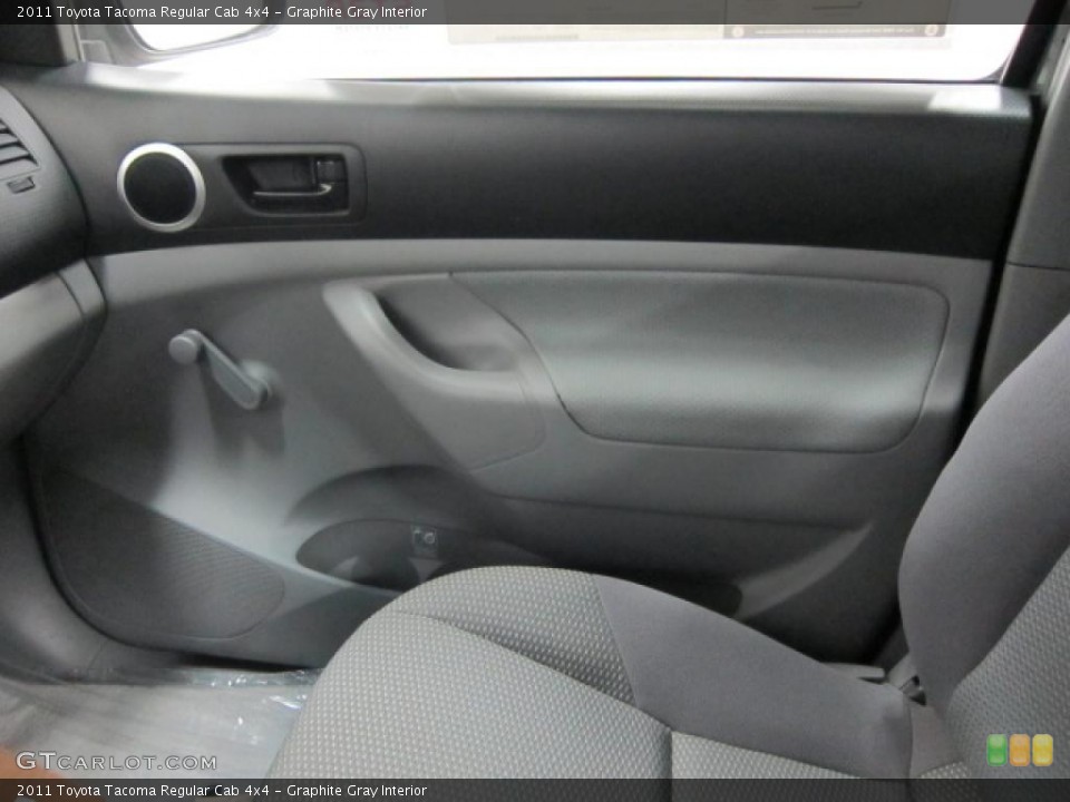 Graphite Gray Interior Door Panel for the 2011 Toyota Tacoma Regular Cab 4x4 #39553883