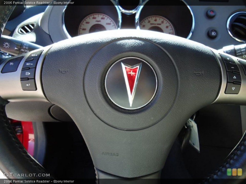 Ebony Interior Controls for the 2006 Pontiac Solstice Roadster #39554631