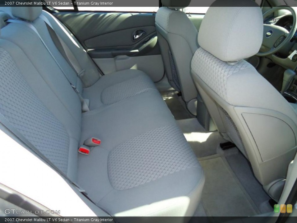 Titanium Gray Interior Photo for the 2007 Chevrolet Malibu LT V6 Sedan #39556031