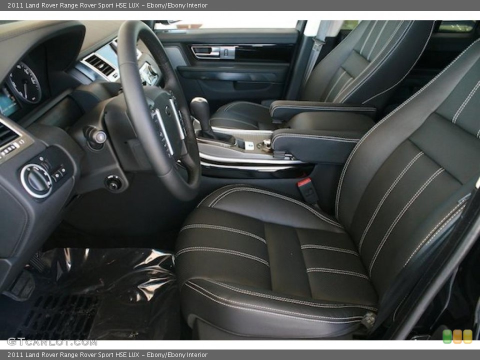 Ebony/Ebony Interior Photo for the 2011 Land Rover Range Rover Sport HSE LUX #39565580