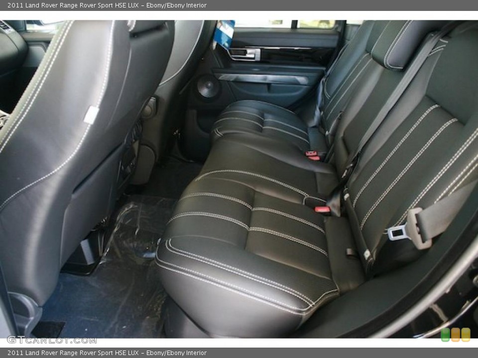 Ebony/Ebony Interior Photo for the 2011 Land Rover Range Rover Sport HSE LUX #39565596