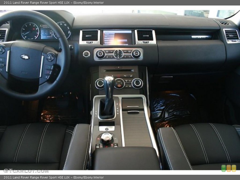Ebony/Ebony Interior Prime Interior for the 2011 Land Rover Range Rover Sport HSE LUX #39565612