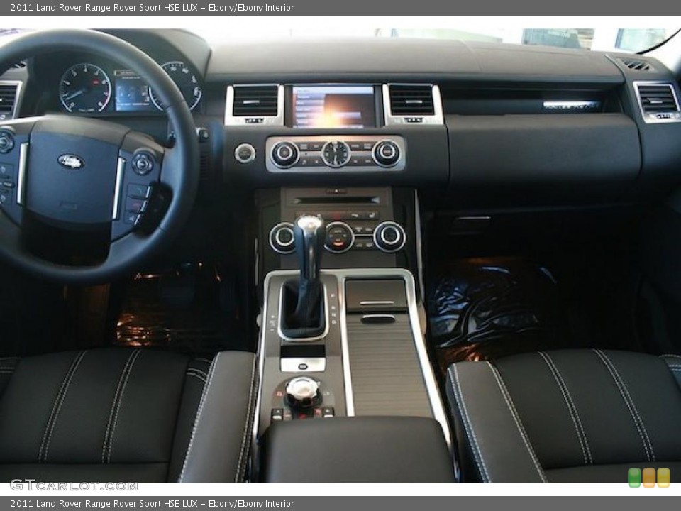 Ebony/Ebony Interior Prime Interior for the 2011 Land Rover Range Rover Sport HSE LUX #39565612