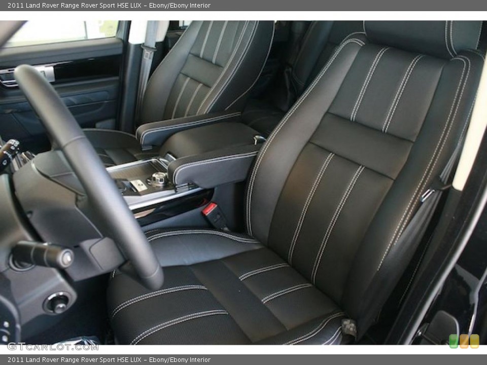Ebony/Ebony Interior Photo for the 2011 Land Rover Range Rover Sport HSE LUX #39565728