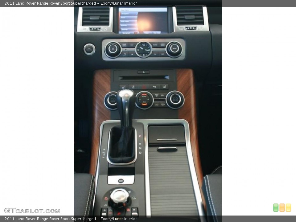 Ebony/Lunar Interior Controls for the 2011 Land Rover Range Rover Sport Supercharged #39566076
