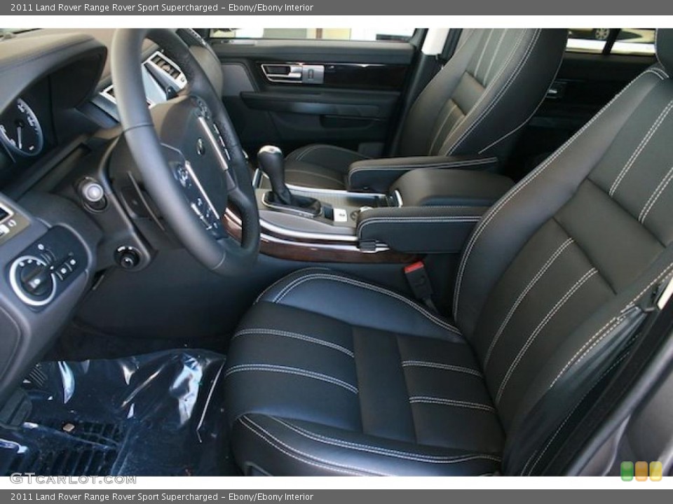 Ebony/Ebony Interior Photo for the 2011 Land Rover Range Rover Sport Supercharged #39566328