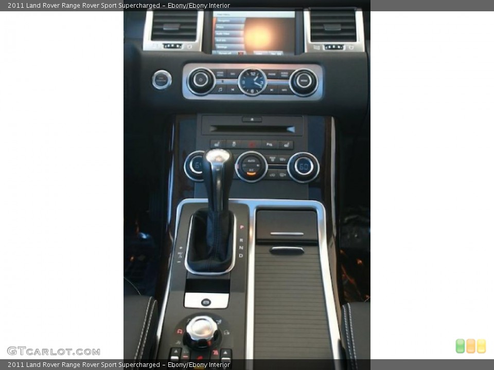 Ebony/Ebony Interior Controls for the 2011 Land Rover Range Rover Sport Supercharged #39566508