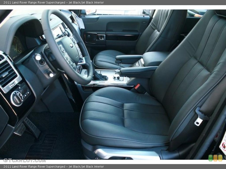 Jet Black/Jet Black Interior Photo for the 2011 Land Rover Range Rover Supercharged #39566938