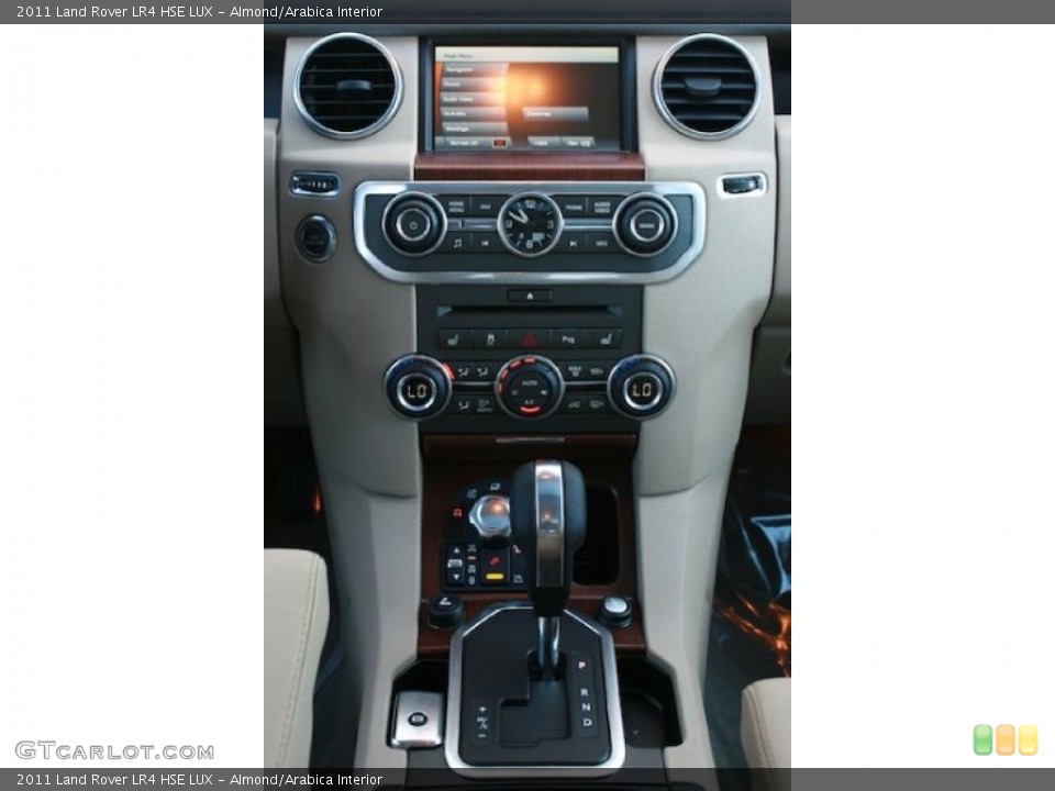Almond/Arabica Interior Controls for the 2011 Land Rover LR4 HSE LUX #39567686