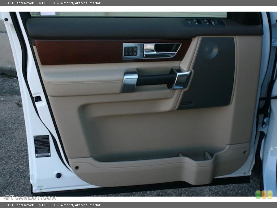 Almond/Arabica Interior Door Panel for the 2011 Land Rover LR4 HSE LUX #39567782
