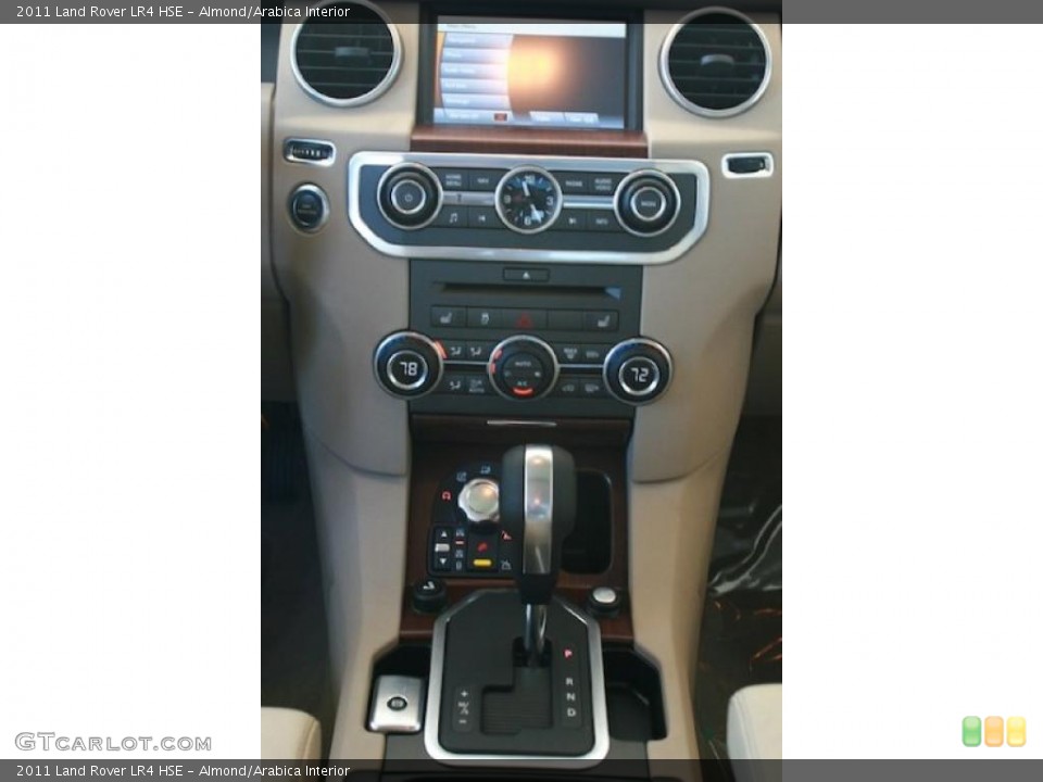 Almond/Arabica Interior Controls for the 2011 Land Rover LR4 HSE #39568058