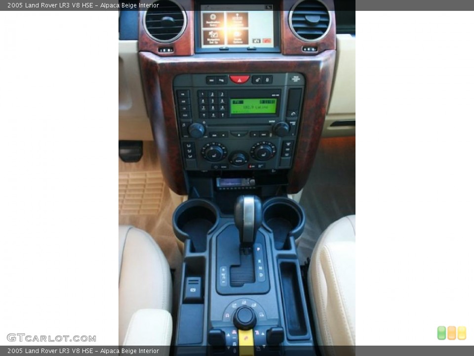 Alpaca Beige Interior Controls for the 2005 Land Rover LR3 V8 HSE #39569463