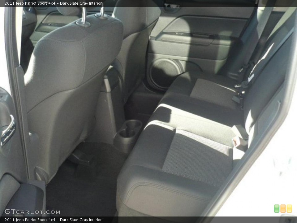 Dark Slate Gray Interior Photo for the 2011 Jeep Patriot Sport 4x4 #39570147