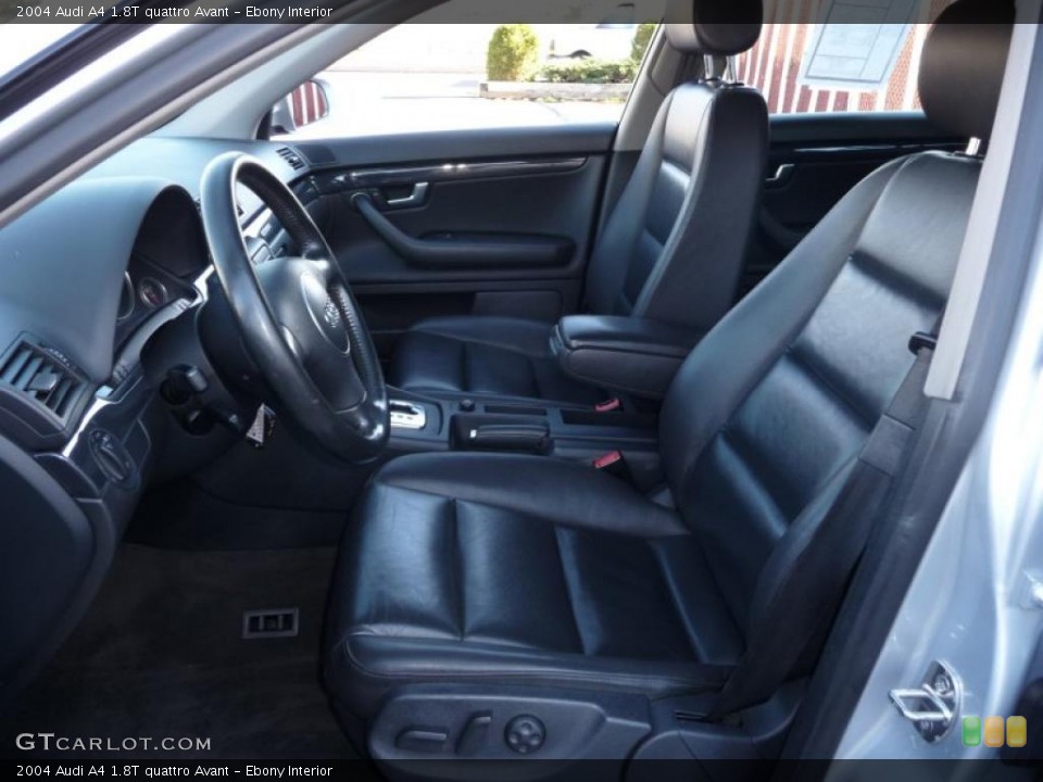 Ebony Interior Photo for the 2004 Audi A4 1.8T quattro Avant #39570803